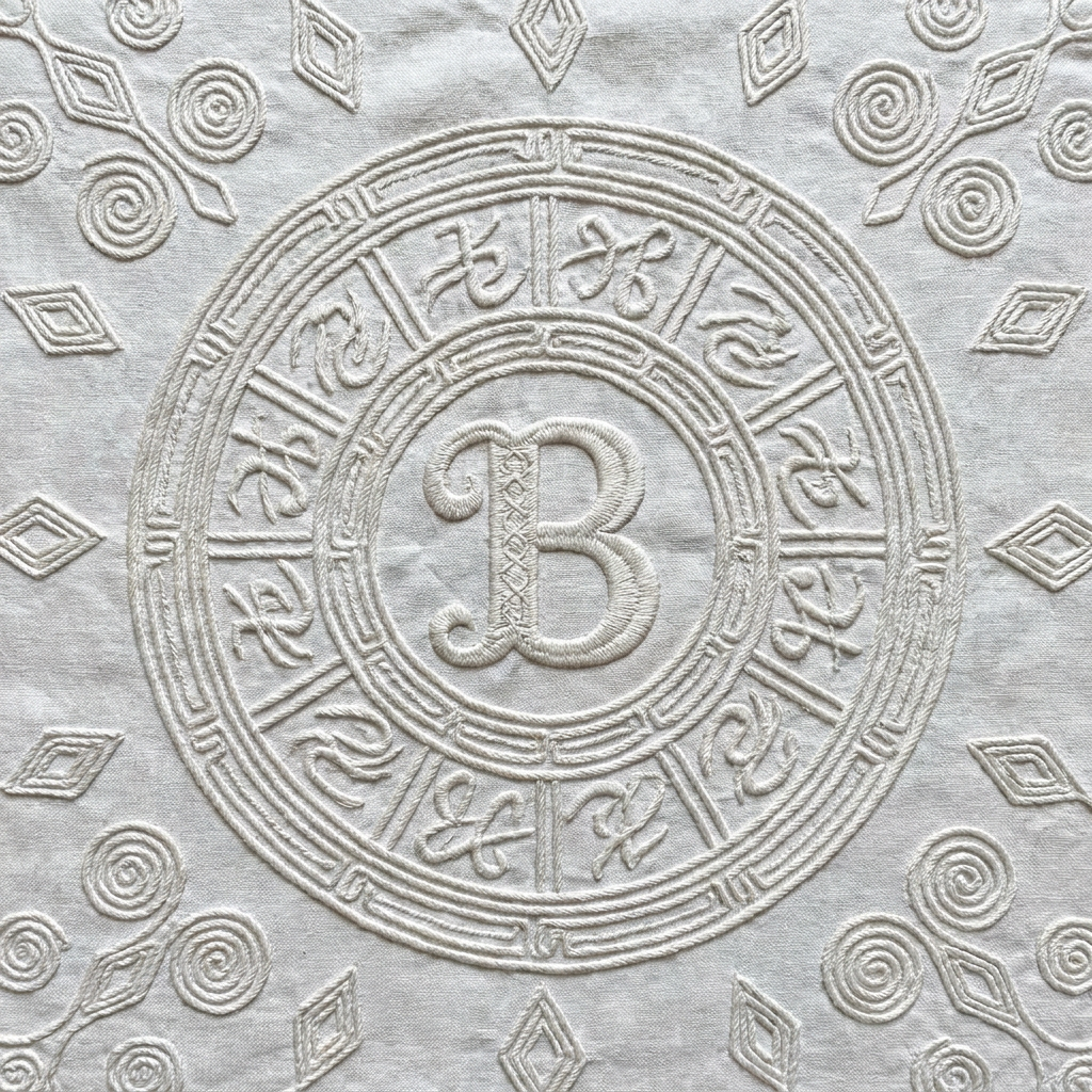 The Kings Drum Agbada Motif